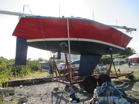 Relacja z remontu jachtu Traper 300
